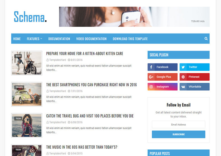 Responso Blogger Template