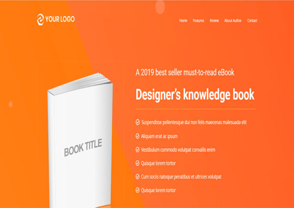 Books HTML Template