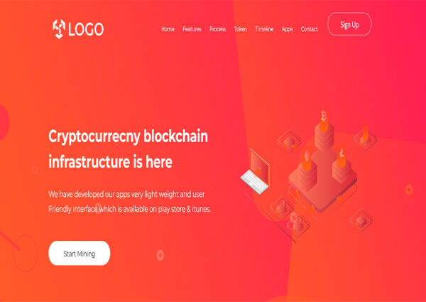 Cryptocurrency HTML Template