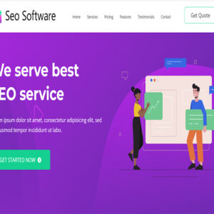 SEO Software HTML Template