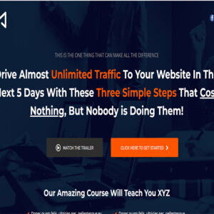 Traffic HTML Template (Dark)