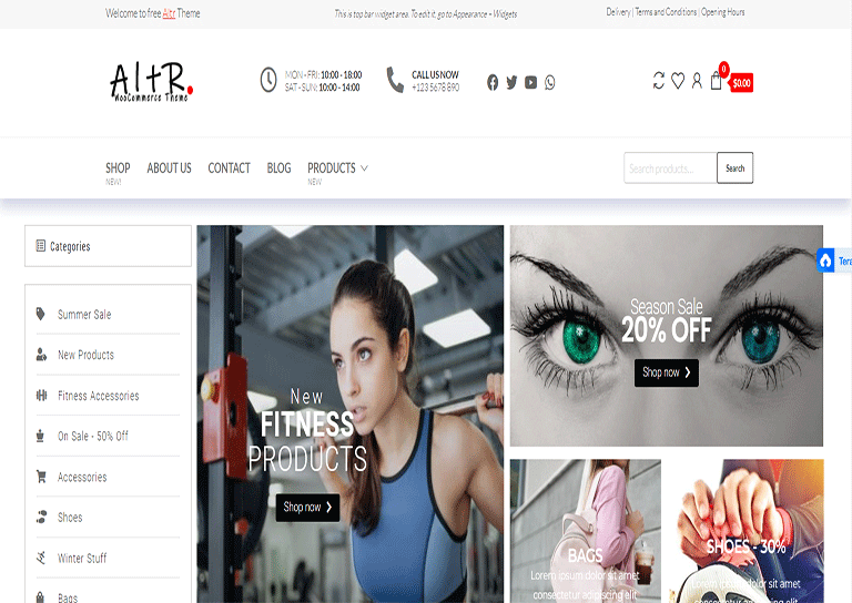 altr wordpress theme