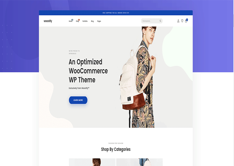 woostify wordpress theme