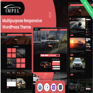 Automotive Car Dealer WordPress Theme