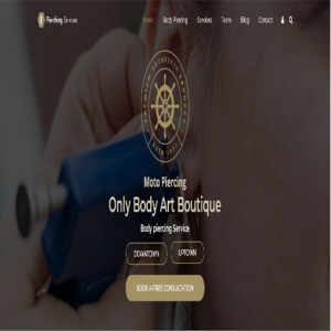 Body Piercing WordPress Theme