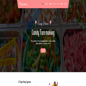 Candy Shop WordPress Theme | Sweet Store WP Themes