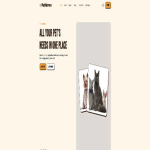 PetHaven Pet Store WooCommerce Elementor Template Kit
