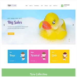 Toy Store WordPress Theme