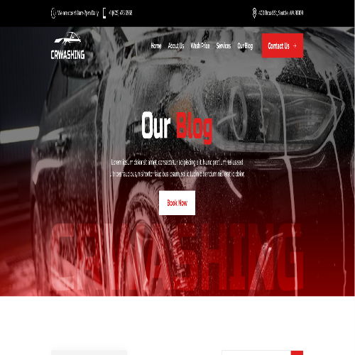 Car Wash Template