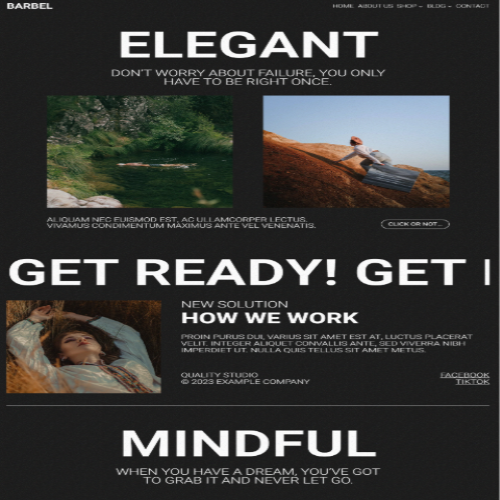 Barbel Block Based WordPress Theme
